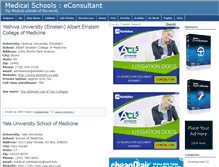 Tablet Screenshot of medical.econsultant.com