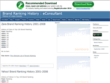 Tablet Screenshot of brands.econsultant.com