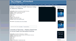 Desktop Screenshot of colleges.econsultant.com