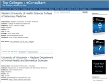 Tablet Screenshot of colleges.econsultant.com