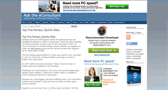 Desktop Screenshot of blog.econsultant.com