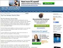 Tablet Screenshot of blog.econsultant.com