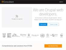 Tablet Screenshot of econsultant.co.za