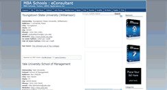 Desktop Screenshot of mba.econsultant.com