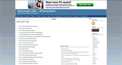 Desktop Screenshot of lists.econsultant.com